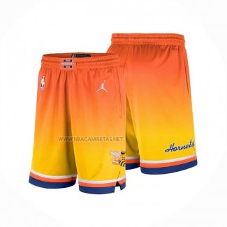 Pantalone Charlotte Hornets Ciudad 2025-26 Naranja