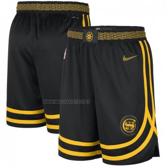 Pantalone Golden State Warriors Ciudad 2023-24 Negro