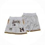 Pantalone Los Angeles Lakers Mitchell & Ness Hardwood Classics Blanco