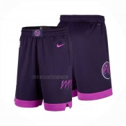 Pantalone Minnesota Timberwolves Ciudad 2025-26 Violeta