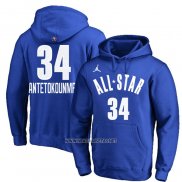 Sudaderas con Capucha All Star 2023 Giannis Antetokounmpo Azul