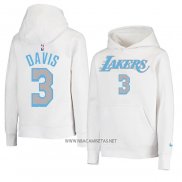 Sudaderas con Capucha Los Angeles Lakers Anthony Davis Ciudad Blanco