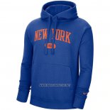 Sudaderas con Capucha New York Knicks Heritage Essential Azul