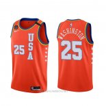 Camiseta 2020 Rising Star P. J. Washington NO 25 USA Rojo