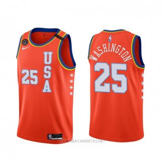 Camiseta 2020 Rising Star P. J. Washington NO 25 USA Rojo