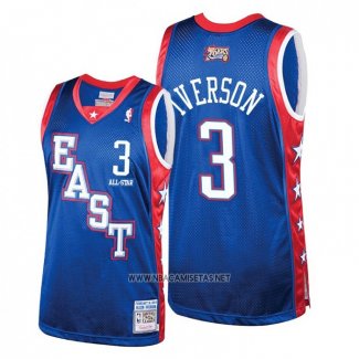 Camiseta All Star 2004 Allen Iverson NO 3 Azul