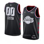 Camiseta All Star 2019 Los Angeles Lakers Personalizada Negro