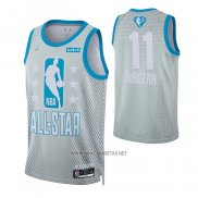 Camiseta All Star 2022 Chicago Bulls DeMar DeRozan NO 11 Gris