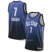 Camiseta All Star 2023 Brooklyn Nets Kevin Durant NO 7 Azul