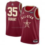 Camiseta All Star 2024 Phoenix Suns Kevin Durant NO 35 Rojo