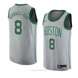 Camiseta Boston Celtics Marcus Georges-hunt NO 8 Ciudad 2018-19 Gris