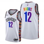 Camiseta Brooklyn Nets Joe Harris NO 12 Ciudad LGBTQ Pride Night 2020 Blanco