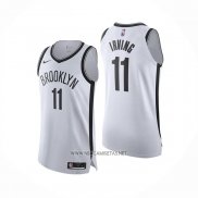 Camiseta Brooklyn Nets Kyrie Irving NO 11 Association Autentico Blanco