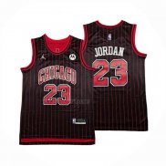 Camiseta Chicago Bulls Michael Jordan NO 23 Statement 2025-26 Negro