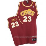 Camiseta Cleveland Cavaliers LeBron James NO 23 Retro 2008 Rojo