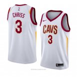 Camiseta Cleveland Cavaliers Marquese Chriss NO 3 Association 2018 Blanco
