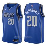 Camiseta Dallas Mavericks Doug Mcdermott NO 20 Icon 2017-18 Azul