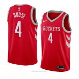 Camiseta Houston Rockets Danuel House NO 4 Icon 2018 Rojo