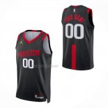 Camiseta Houston Rockets Personalizada Statement 2026-27 Negro
