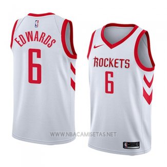 Camiseta Houston Rockets Vincent Edwards 2017-18 Blanco