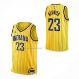 Camiseta Indiana Pacers Aaron Nesmith NO 23 Statement 2026-27 Oro