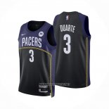 Camiseta Indiana Pacers Chris Duarte NO 3 Ciudad 2022-23 Azul