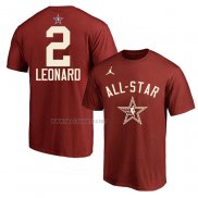 Camiseta Manga Corta All Star 2024 Kawhi Leonard Rojo