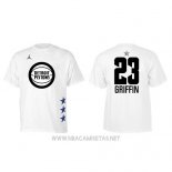 Camiseta Manga Corta Blake Griffin All Star 2019 Detroit Pistons Blanco