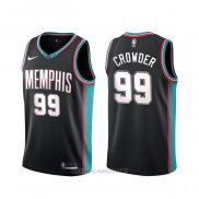 Camiseta Memphis Grizzlies Jae Crowder NO 99 20th Season Classic Negro