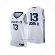 Camiseta Memphis Grizzlies Jaren Jackson Jr. NO 13 Association 2025-26 Blanco