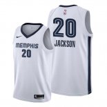 Camiseta Memphis Grizzlies Josh Jackson NO 20 Association Blanco
