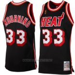 Camiseta Miami Heat Alonzo Mourning NO 33 Retro Negro