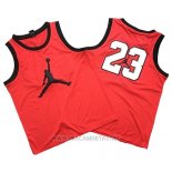 Camiseta Michael Jordan NO 23 Rojo Blanco