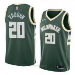 Camiseta Milwaukee Bucks Rashad Vaughn NO 20 Icon 2018 Verde