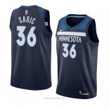 Camiseta Minnesota Timberwolves Dario Saric NO 36 Icon 2018 Azul