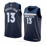 Camiseta Minnesota Timberwolves Darius Johnson-odom NO 13 Icon 2018 Azul