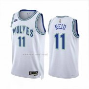 Camiseta Minnesota Timberwolves Naz Reid NO 11 Classic 2023-24 Blanco