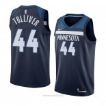 Camiseta Minnesota Timberwolves Anthony Tolliver NO 44 Icon 2018 Azul