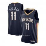 Camiseta New Orleans Pelicans Jrue Holiday NO 11 Icon 2020-21 Azul