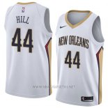 Camiseta New Orleans Pelicans Solomon Hill NO 44 Association 2018 Blanco