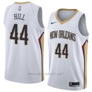 Camiseta New Orleans Pelicans Solomon Hill NO 44 Association 2018 Blanco