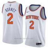 Camiseta New York Knicks Luke Kornet NO 2 Association 2018 Blanco