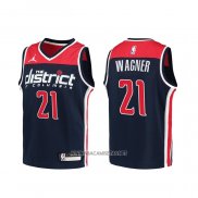 Camiseta Nino Washington Wizards Moritz Wagner NO 21 Association 2020-21 Azul