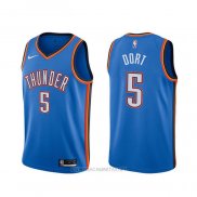 Camiseta Oklahoma City Thunder Luguentz Dort NO 5 Icon 2020 Azul