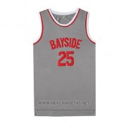 Camiseta Pelicula Bayside Morris NO 25 Gris