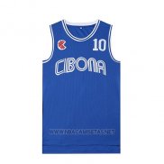 Camiseta Pelicula Cibona Petrovic NO 10 Azul