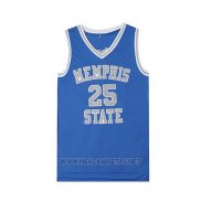 Camiseta Pelicula Memphis Hardaway NO 25 Azul