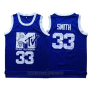 Camiseta Pelicula Music Television Will Smith NO 33 Azul