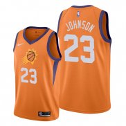 Camiseta Phoenix Suns Cameron Johnson NO 23 Statement Naranja