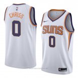 Camiseta Phoenix Suns Marquese Chriss NO 0 Association 2018 Blanco